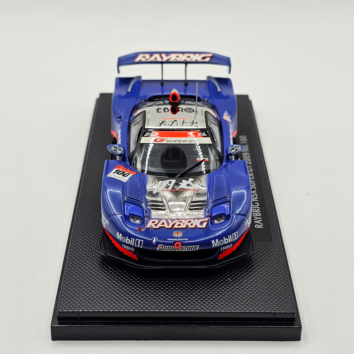 EBBRO Honda NSX #100 Raybrig Kunimitsu Super GT GT500 2009 1/43 Scale