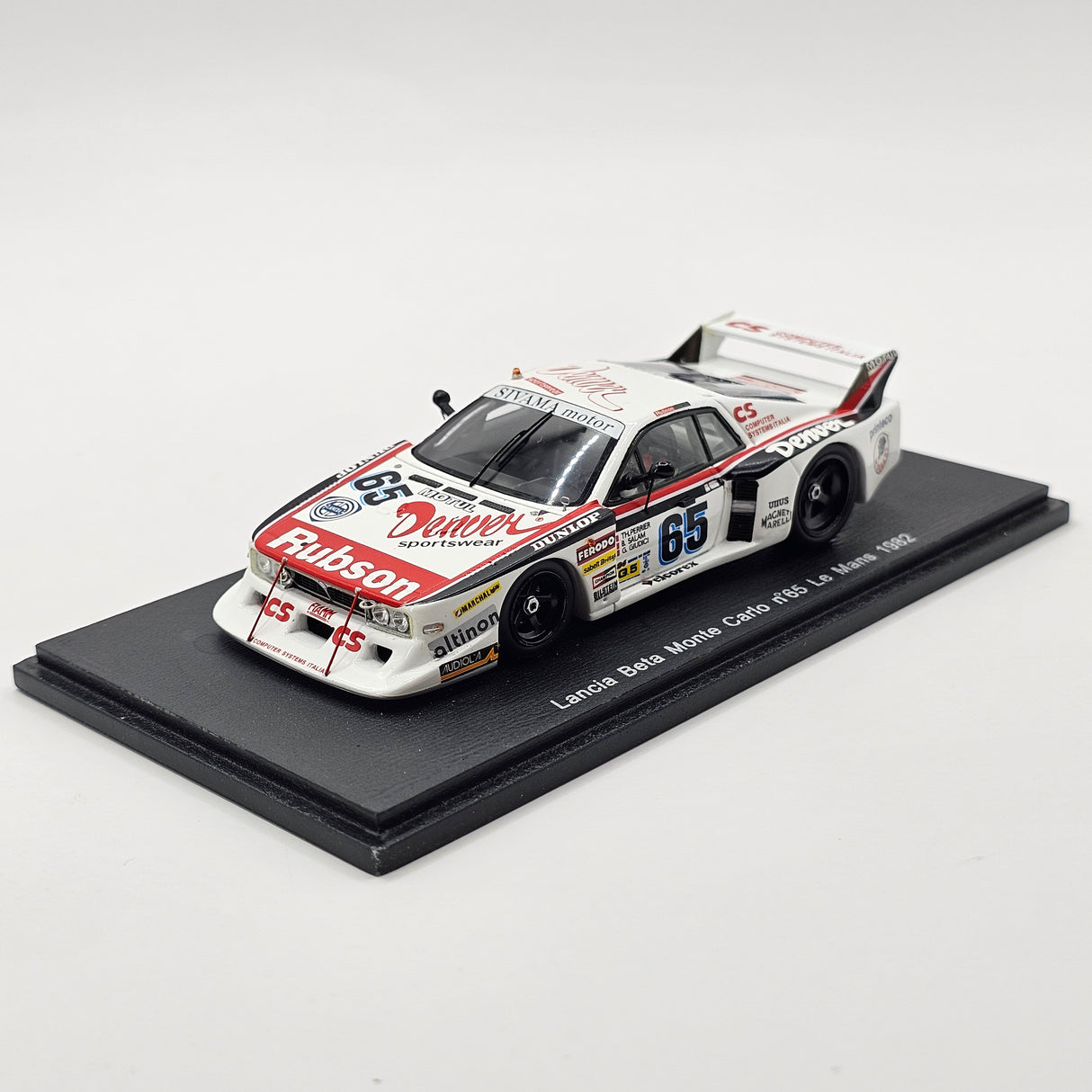 Spark Lancia Montecarlo Turbo #65 T. Perrier 24Hrs Le Mans 1982 1/43 Scale S1387