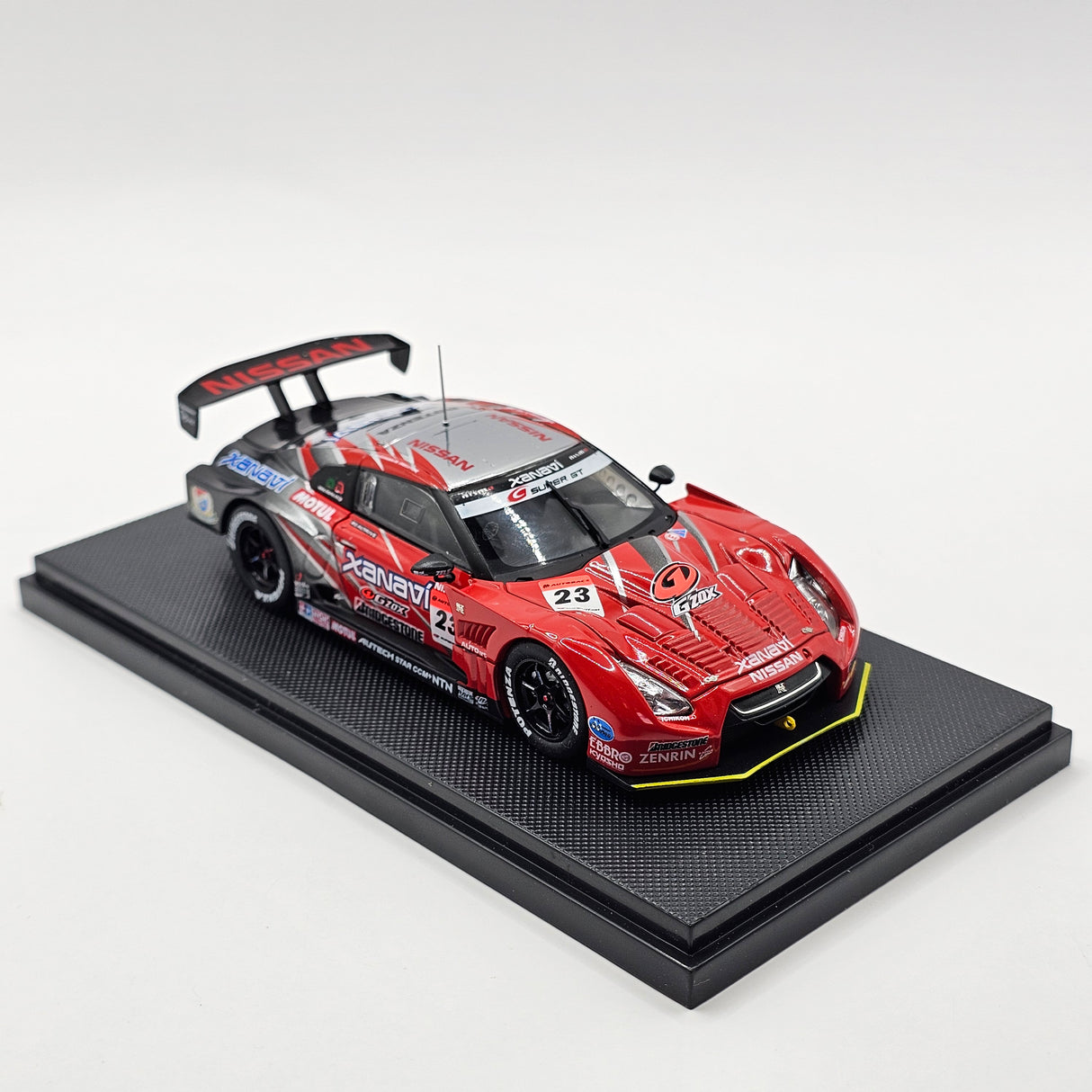 EBBRO Nissan GT-R #23 Xanavi Nismo Super GT GT500 2008 Champions 1/43 Scale