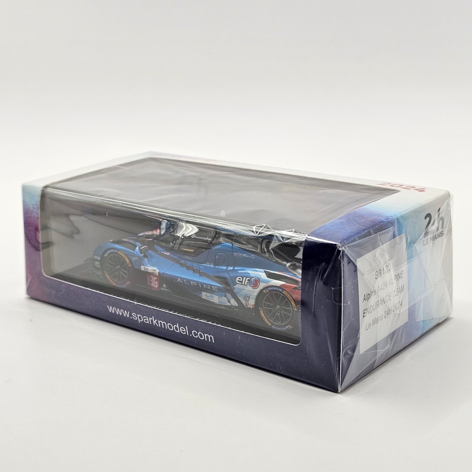 Spark Alpine A424 #36 Alpine Endurance Team 24Hrs Le Mans 2024 1/43 Scale S9123