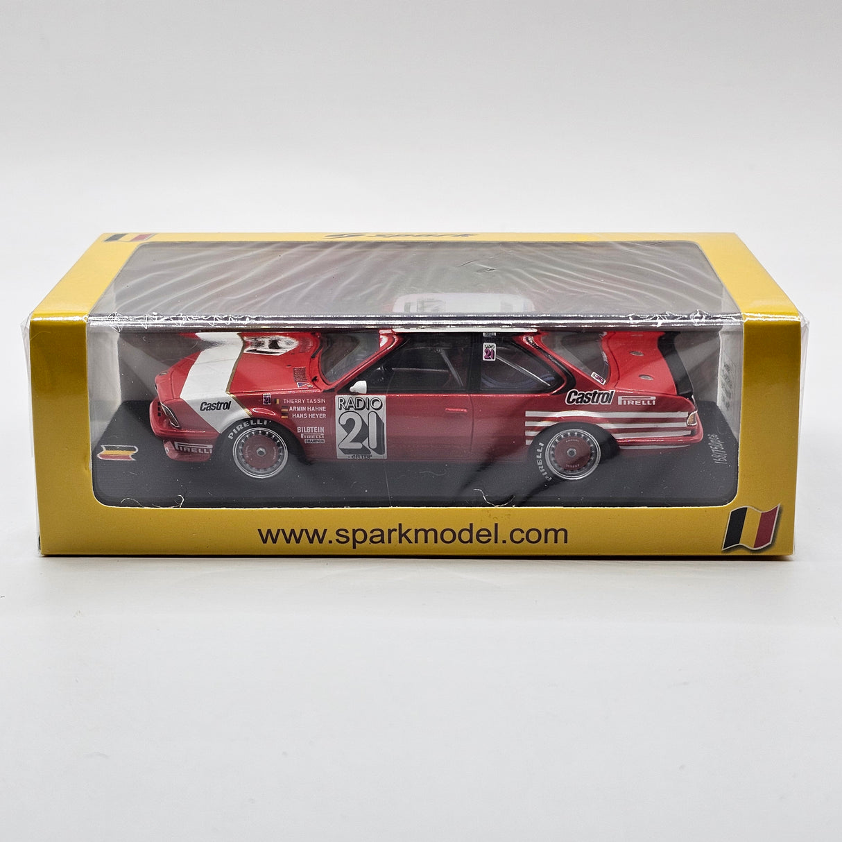 Spark BMW 635 CSi #21 Juma Winner 24 Hours of Spa 1983 1/43 Scale SB064