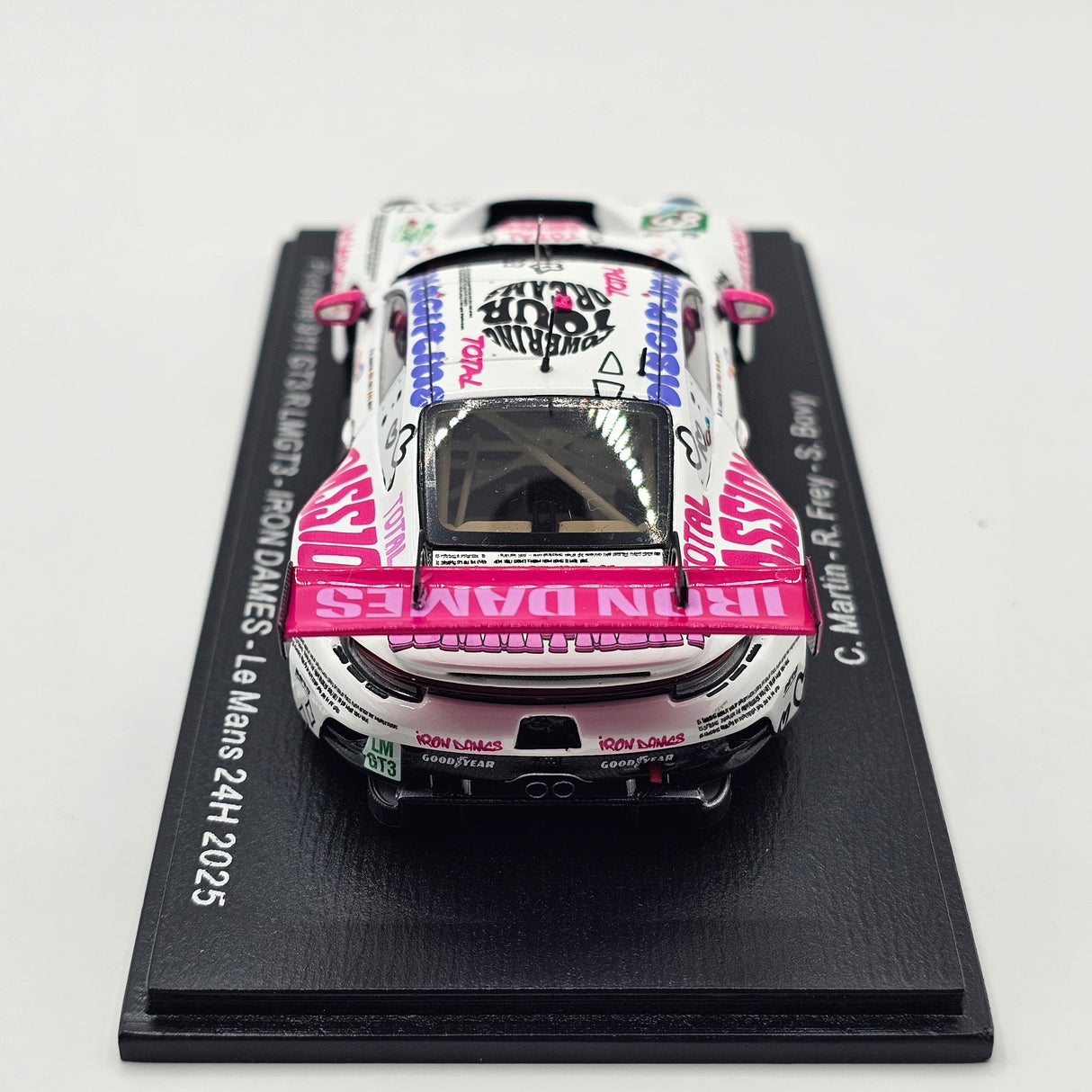 Spark Porsche 911 GT3 R LMGT3 #85 Iron Dames 24 Hours of Le Mans 2025 1/43 Scale S9302