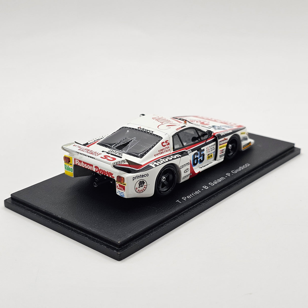 Spark Lancia Montecarlo Turbo #65 T. Perrier 24Hrs Le Mans 1982 1/43 Scale S1387