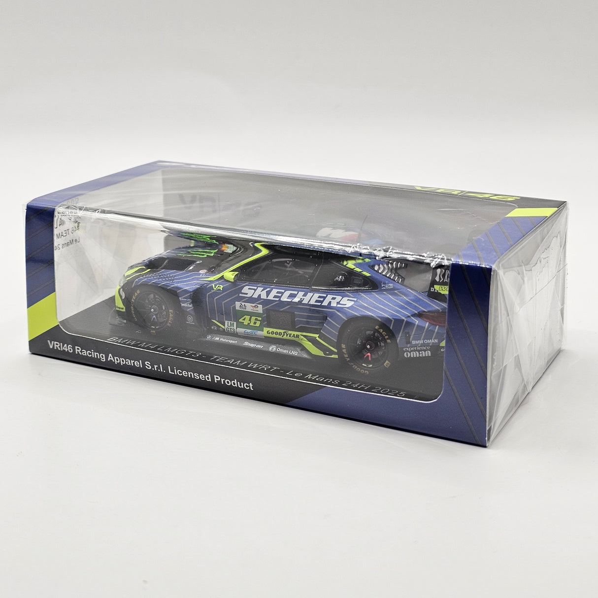 Spark BMW M4 LMGT3 #46 Team WRT 24 Hours of Le Mans 2025 1/43 Scale S9294