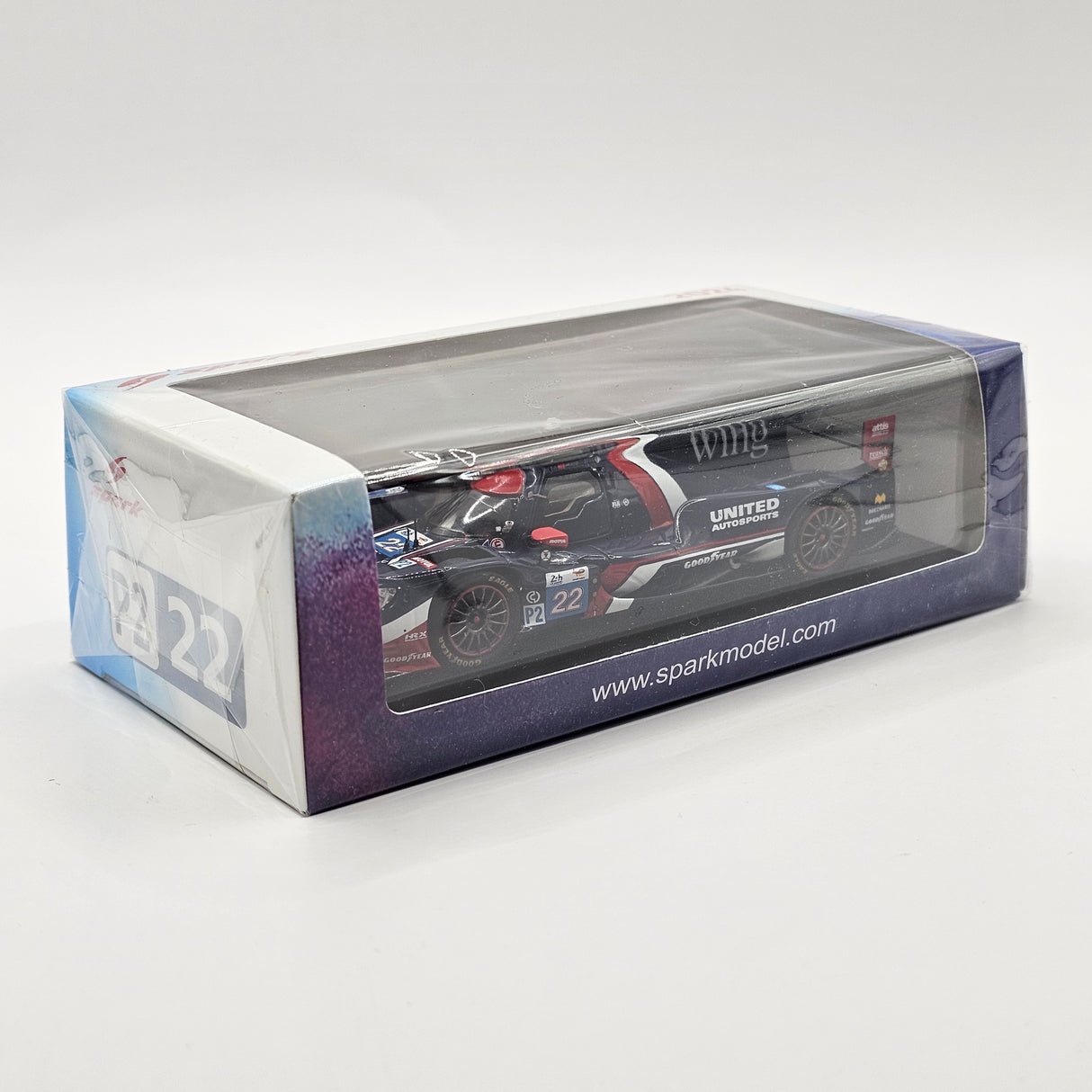 Spark Oreca 07 Gibson #22 United Autosport LMP2 Winner Le Mans 2024 1/43 Scale