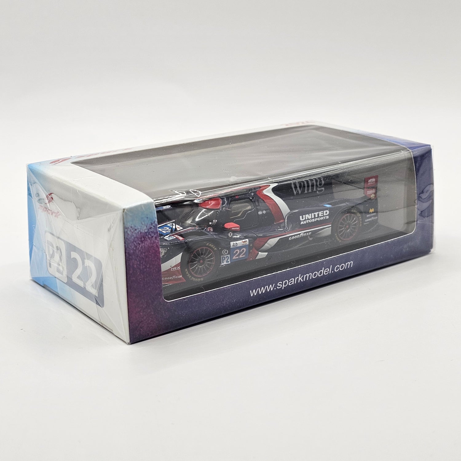 Spark Oreca 07 Gibson #22 United Autosport LMP2 Winner Le Mans 2024 1/43 Scale