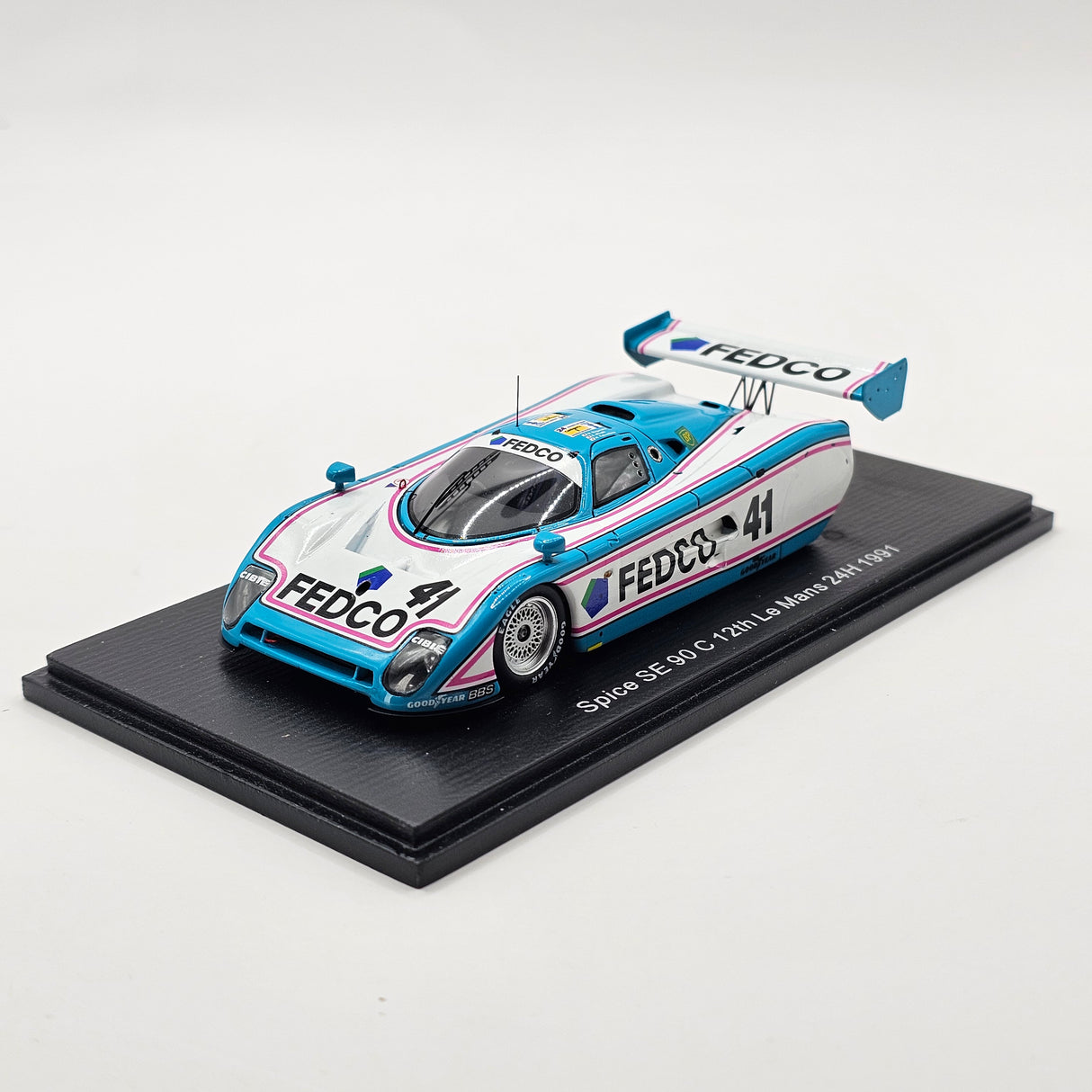 Spark Spice SE90C #41 Euro Racing/Team Fedco 24Hrs Le Mans 1991 1/43 Scale S6817