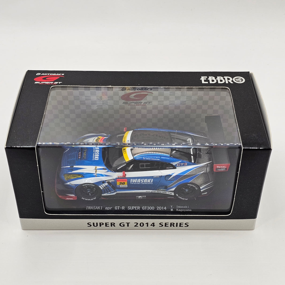 EBBRO Nissan GT-R GT3 GT300 #30 Team apr Super GT 2014 1/43 Scale