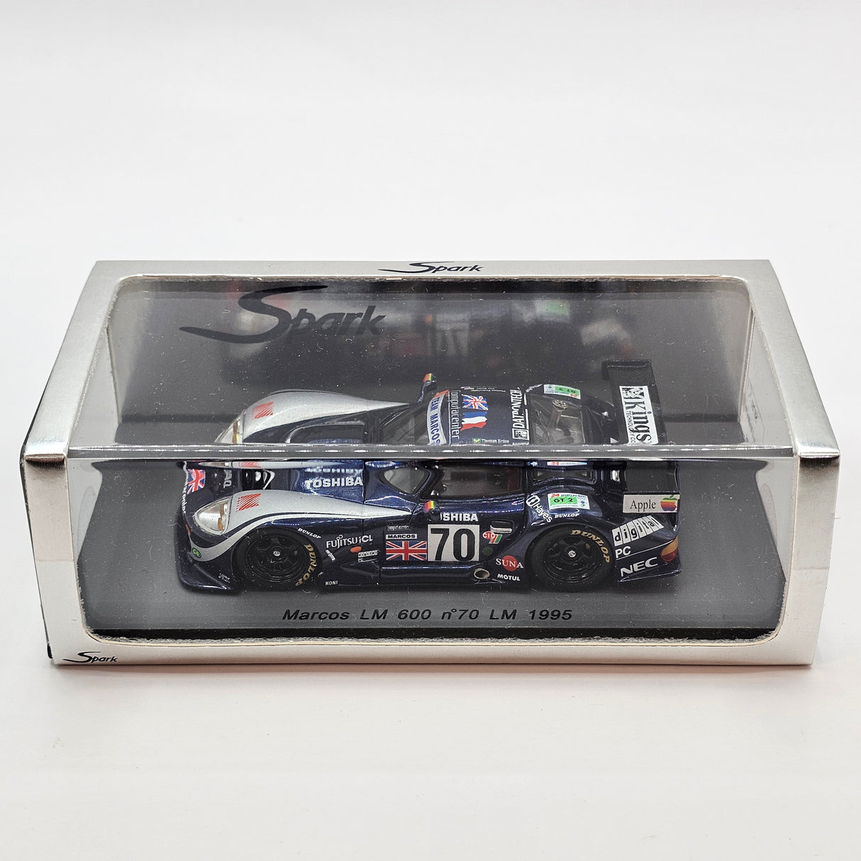 Spark Marcos LM600 #70 Team Marcos 24Hrs Le Mans 1995 1/43 Scale S0781
