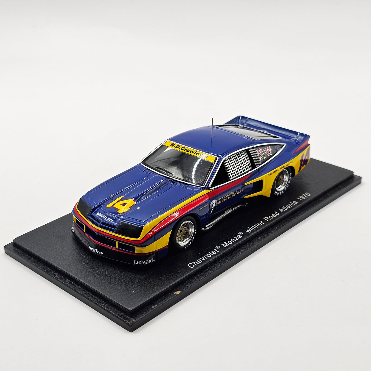 Spark Chevrolet Monza #14 Al Holbert IMSA Champion 1976 1/43 Scale S0860