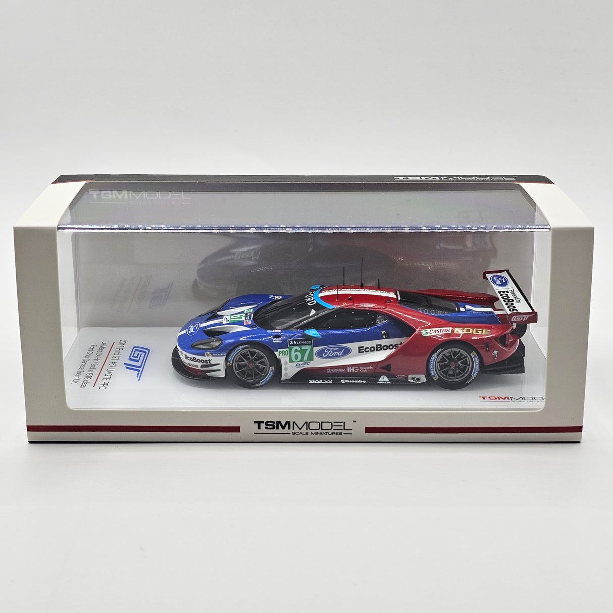 Truescale TSM Ford GT #67 Team Ganassi UK Le Mans 2017 LMGTE Pro 2nd 1/43 Scale