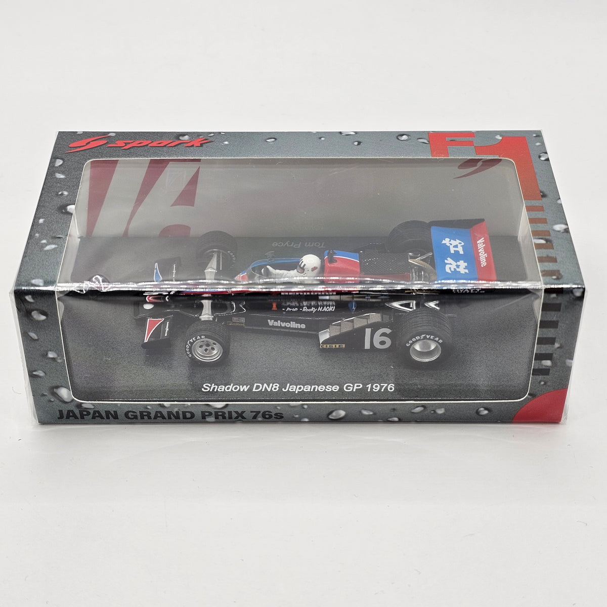 Spark Shadow DN8 #16 Tom Pryce 1976 Japanese F1 Grand Prix 1/43 Scale