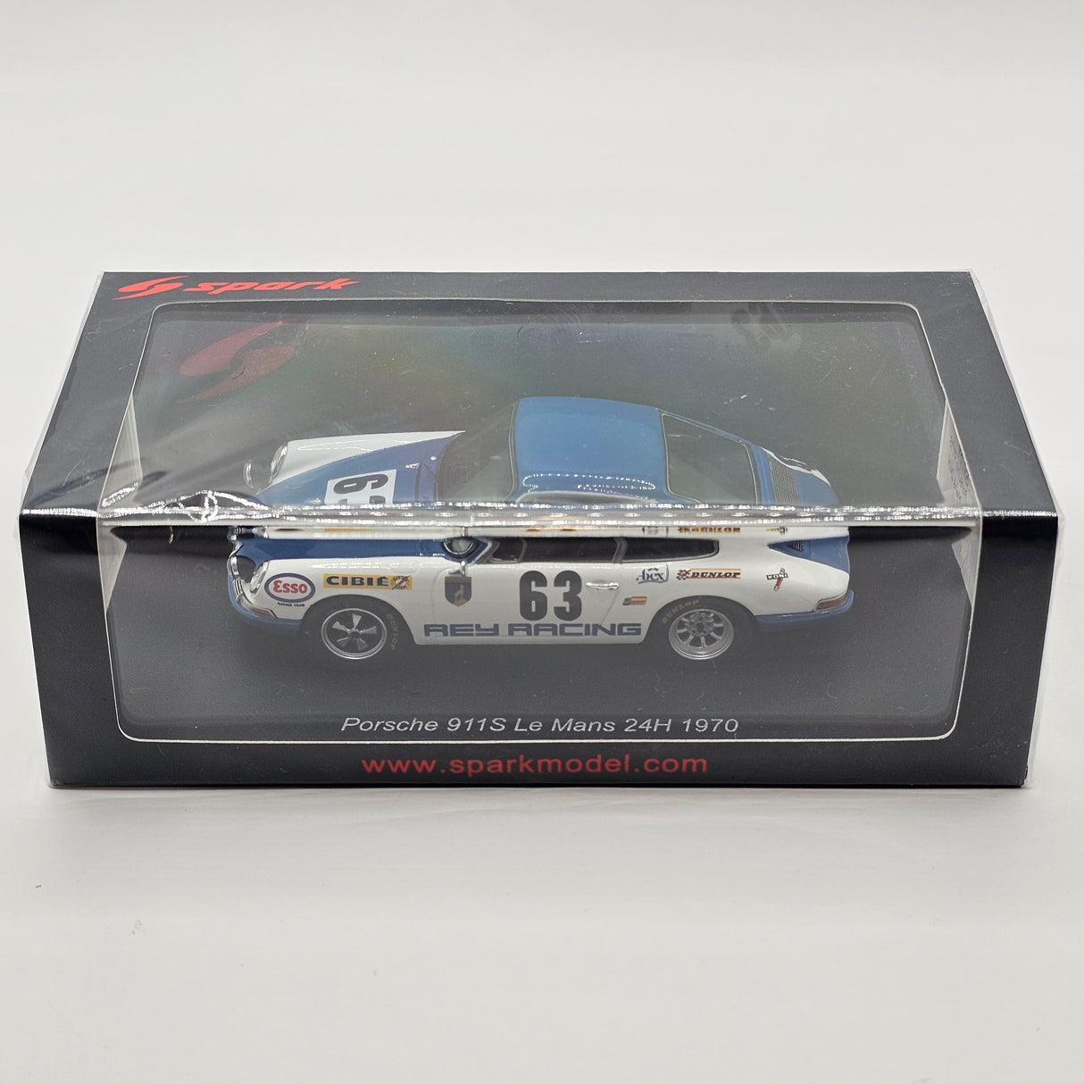 Spark Porsche 911S #63 Rey Racing Le Mans 24H 1970 1/43 Scale S9759