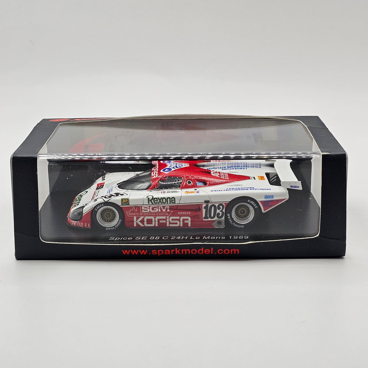 Spark Spice SE88C #103 France Prototeam 24Hrs Le Mans 1989 1/43 Scale S6807