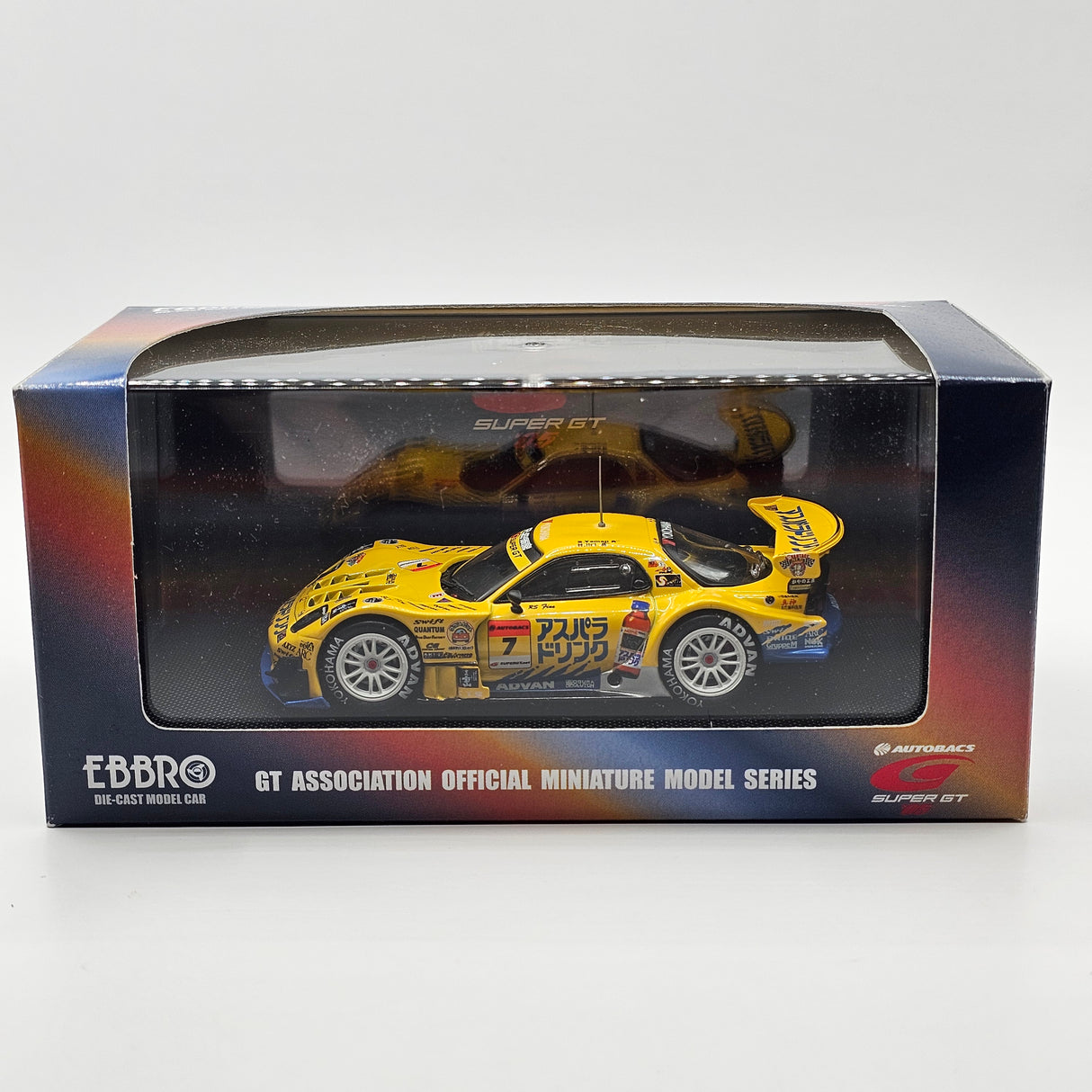 EBBRO Mazda RX7 #7 RE Amemiya Racing Super GT GT300 2005 1/43 Scale