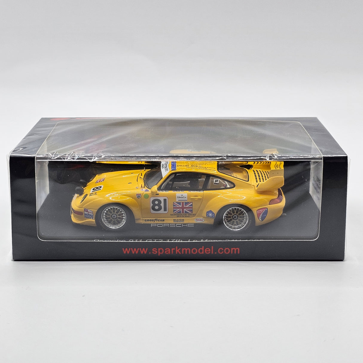 Spark Porsche 911 GT2 #81 Richard Jones Le Mans 24H 1995 1/43 Scale S9900