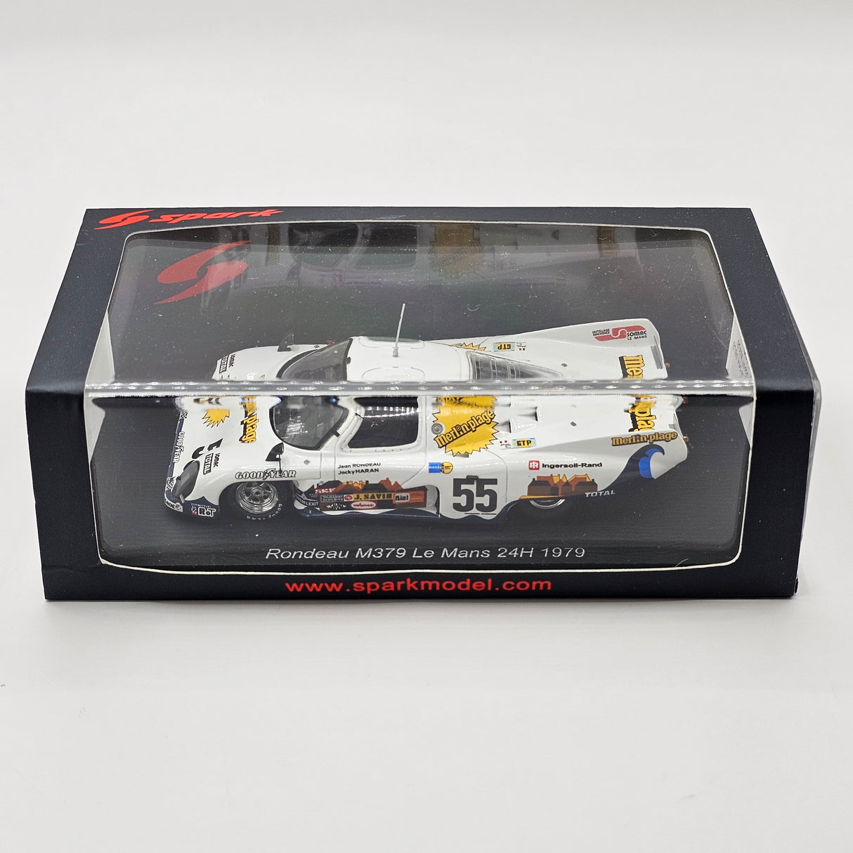 Spark Rondeau M379 #55 J. Rondeau 24Hrs Le Mans 1979 1/43 Scale S8455