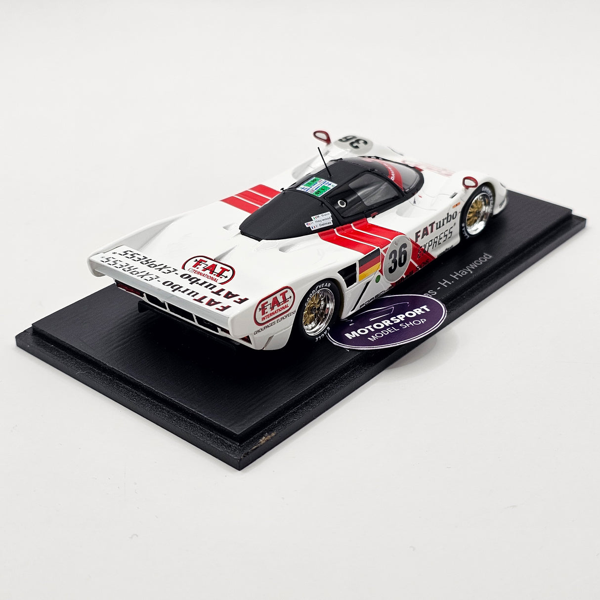 Spark Porsche Dauer 962 #36 Le Mans Porsche Team 24Hrs Le Mans 1994 Winner 1/43 Scale