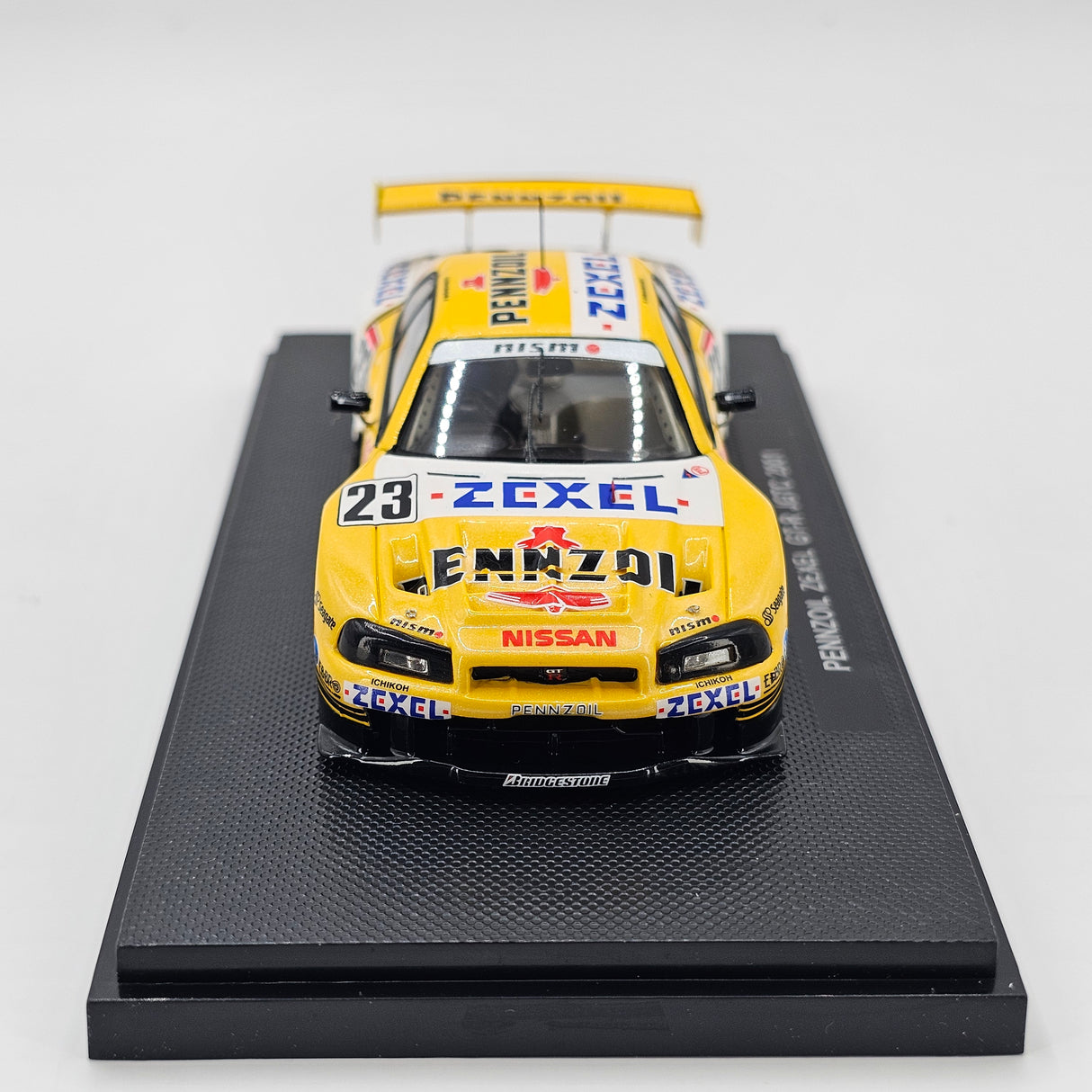 EBBRO P4 Nissan Skyline R34 GT-R #23 Pennzoil Zexel JGTC GT500 2001 1/43 Scale