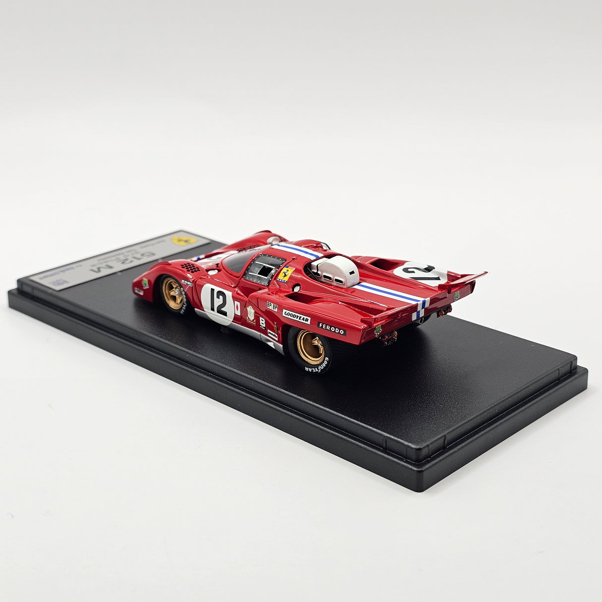 Looksmart Ferrari 512M #12 North American Racing Team 24Hrs Le Mans 1971 1/43 Scale