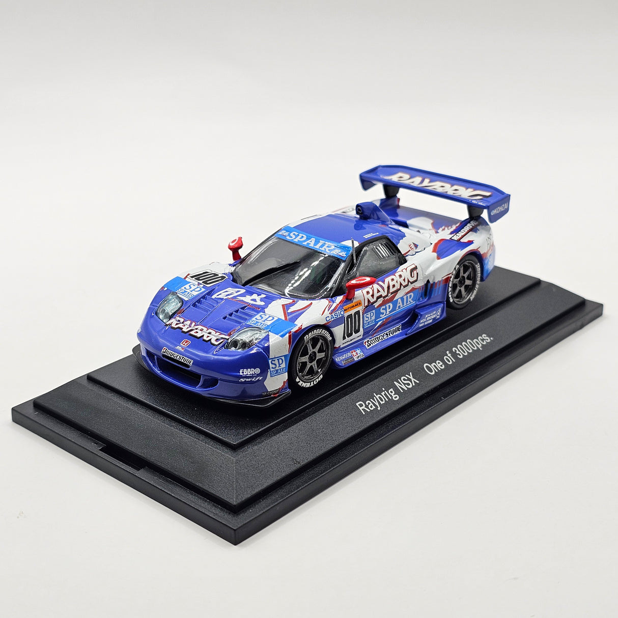 EBBRO Honda NSX #100 Raybrig Team Kunimitsu JGTC GT500 2002 1/43 Scale