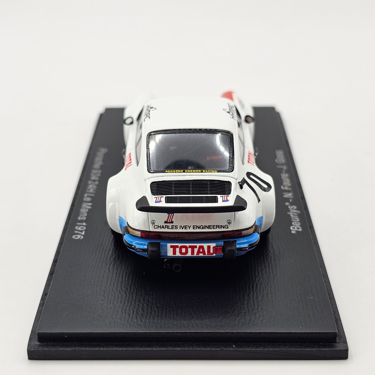 Spark Porsche 934 #70 "Beurlys" 24Hrs Le Mans 1976 1/43 Scale S9822