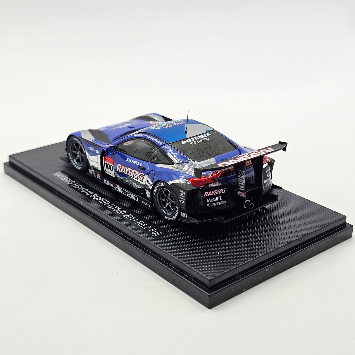 EBBRO Honda HSV-010 #100 Raybrig Team Kunimitsu Super GT GT500 2011 1/43 Scale