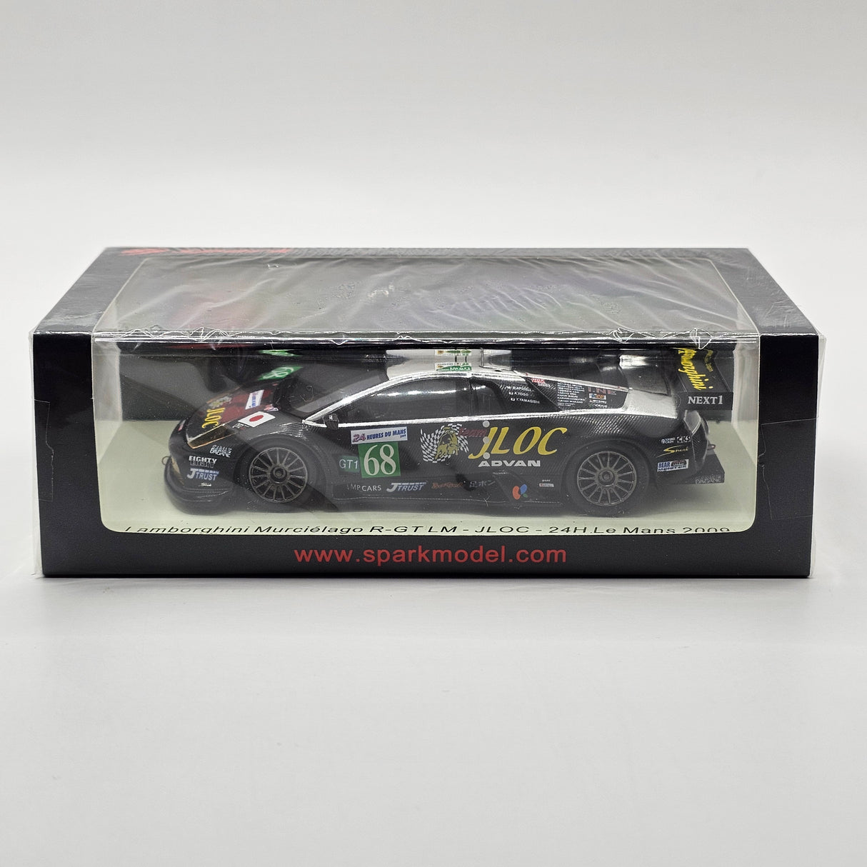 Spark Lamborghini Murcielago R-GT LM #68 JLOC 24Hrs Le Mans 2009 1/43 Scale S9603