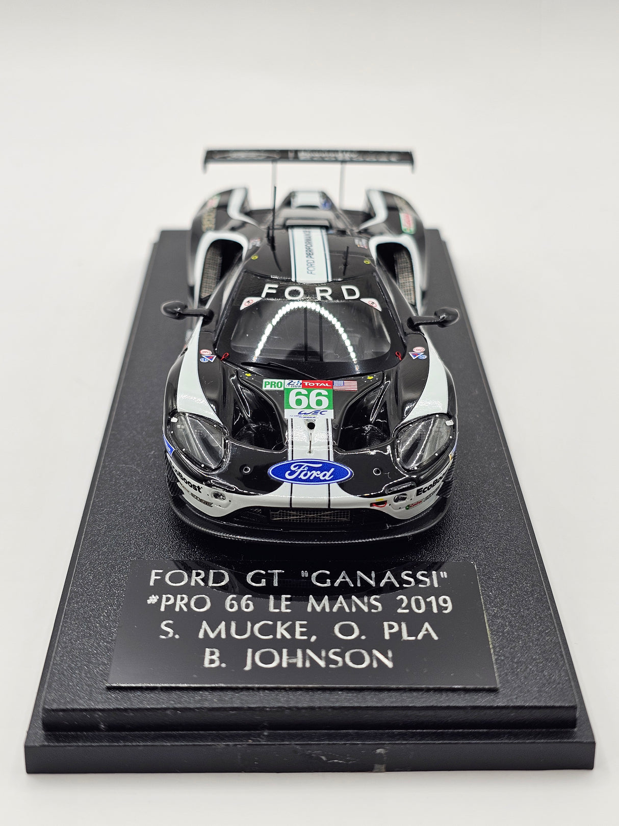 Spark Ford GT #66 Ford Chip Ganassi Team UK 24Hrs Le Mans 2019 1/43 Scale
