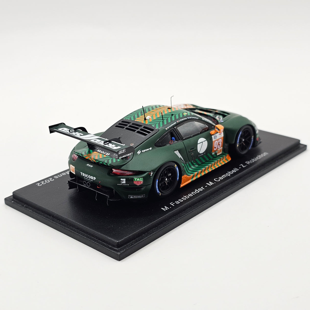 Spark Porsche 911 RSR-19 #93 Proton Competition 24Hrs Le Mans 2022 1/43 Scale