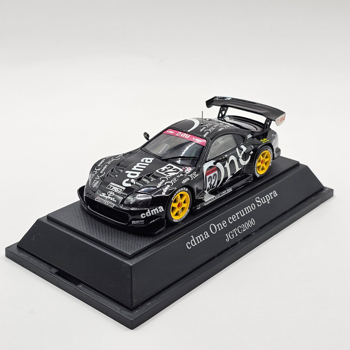 EBBRO Toyota Supra #32 cdma One Toyota Team Cerumo JGTC GT500 2000 1/43 Scale