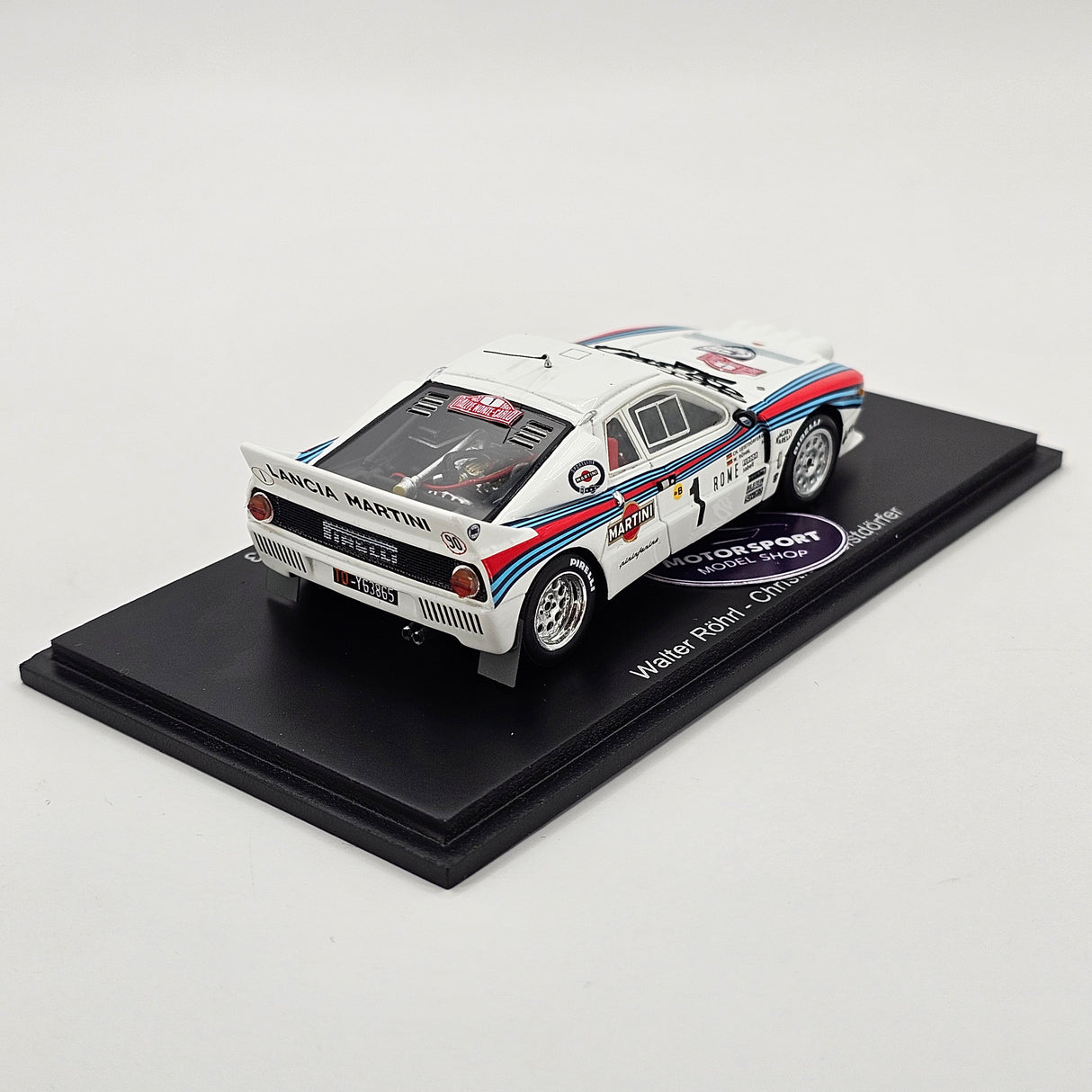 Spark Lancia 037 Rally #1 W.Röhrl Winner Monte Carlo Rally 1983 1/43 Scale S9108