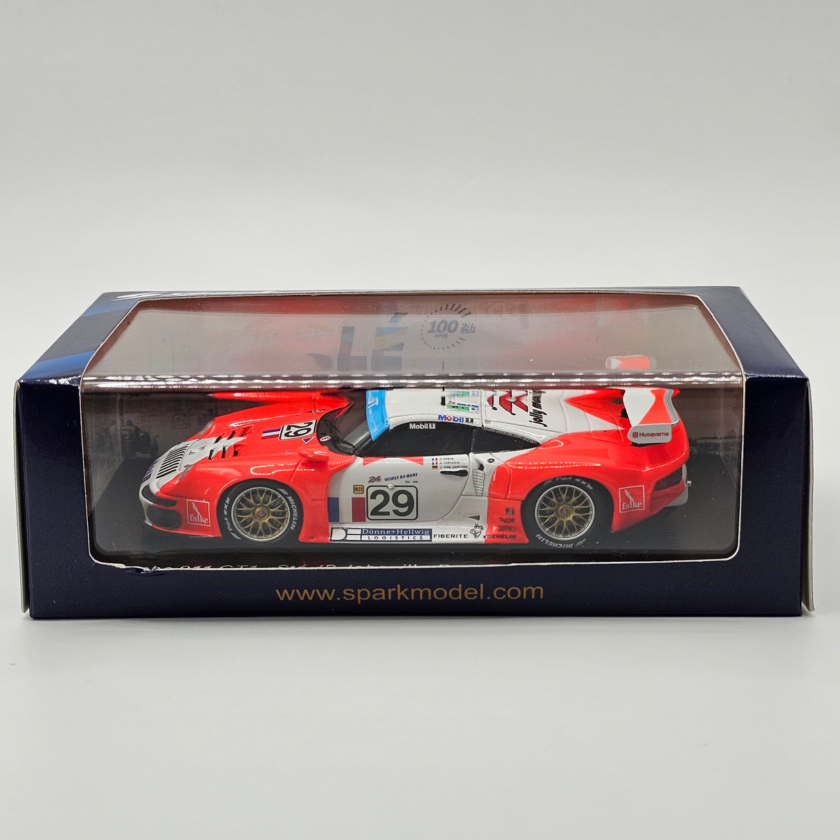 Spark Porsche 911 GT1 #29 JB Racing 24Hrs Le Mans 1997 1/43 Scale S5606