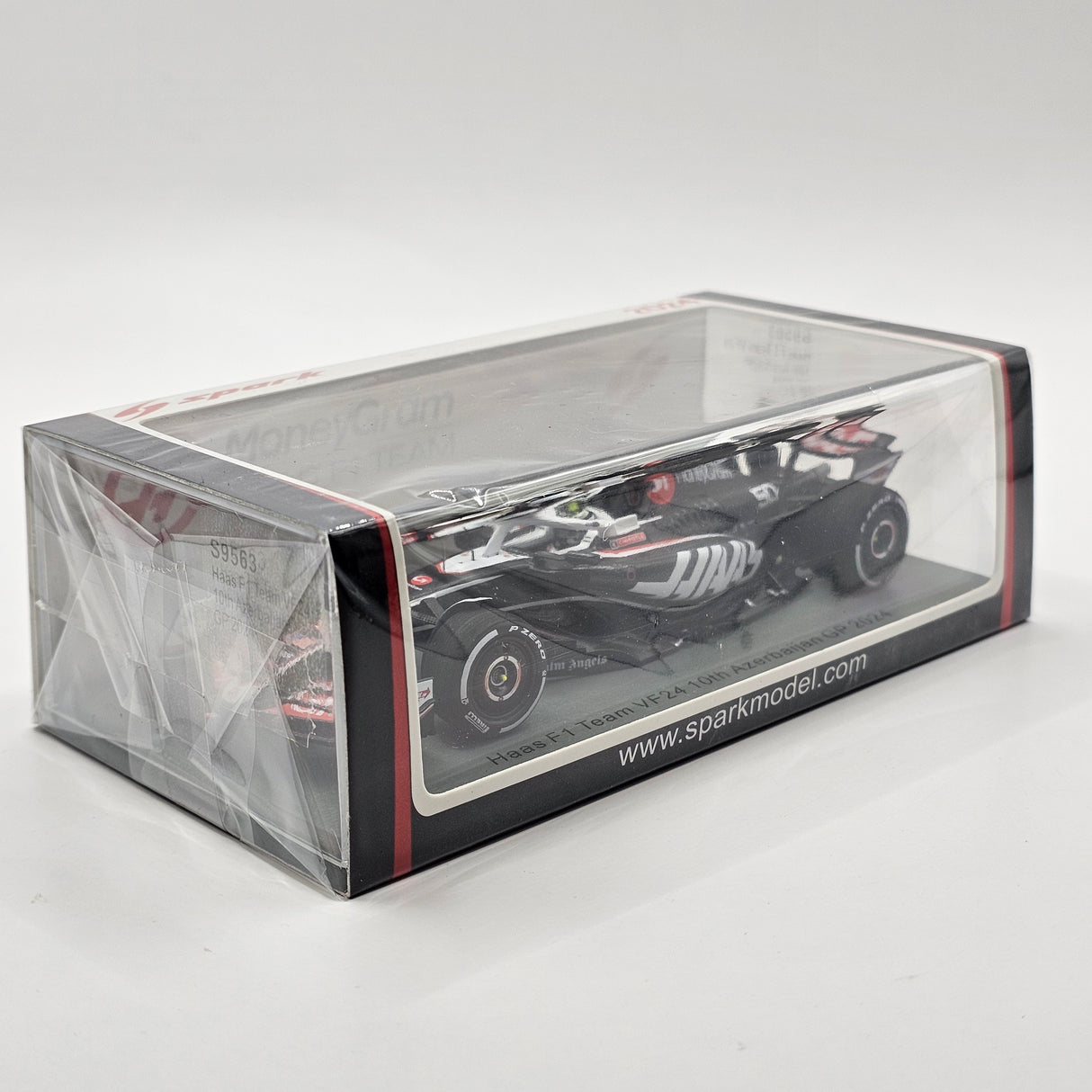 Spark Haas VF-24 #50 Oliver Bearman Azerbaijan F1 GP 2024 (F1 Race Debut) 1/43 Scale S9563