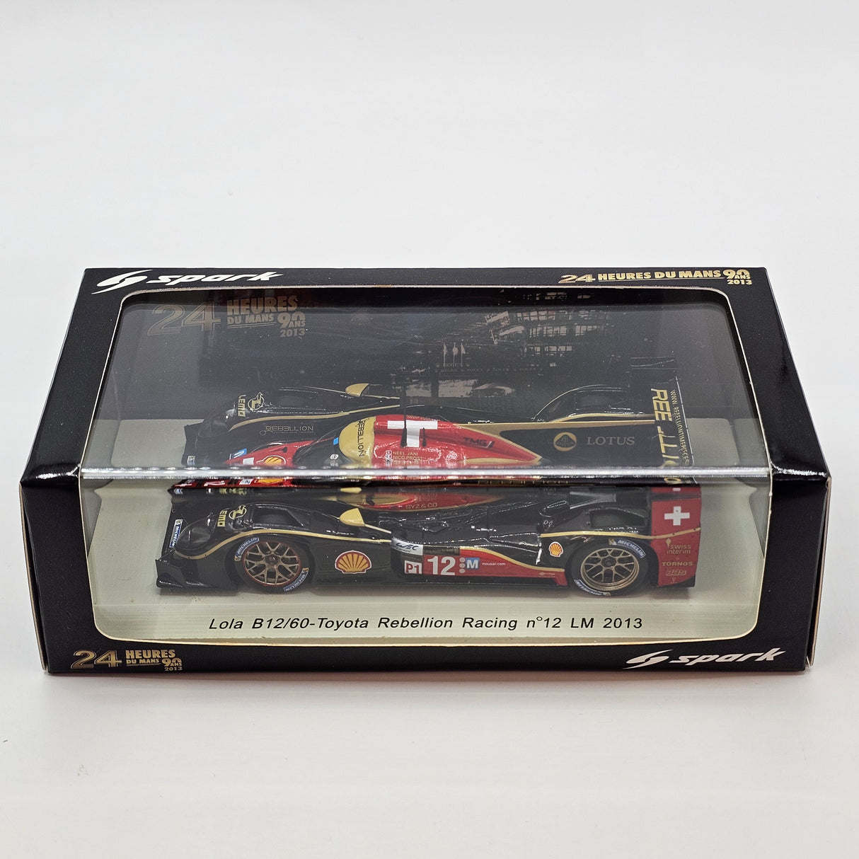 Spark Lola B12/60 Toyota #12 Rebellion Racing Le Mans 2013 1/43 Scale S3744