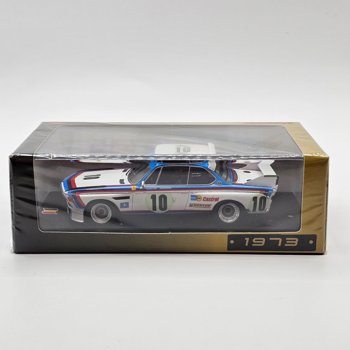 Spark BMW 3.0 CSL #10 BMW Motorsport GmbH 24Hrs Spa 1973 Winner 1/43 Scale