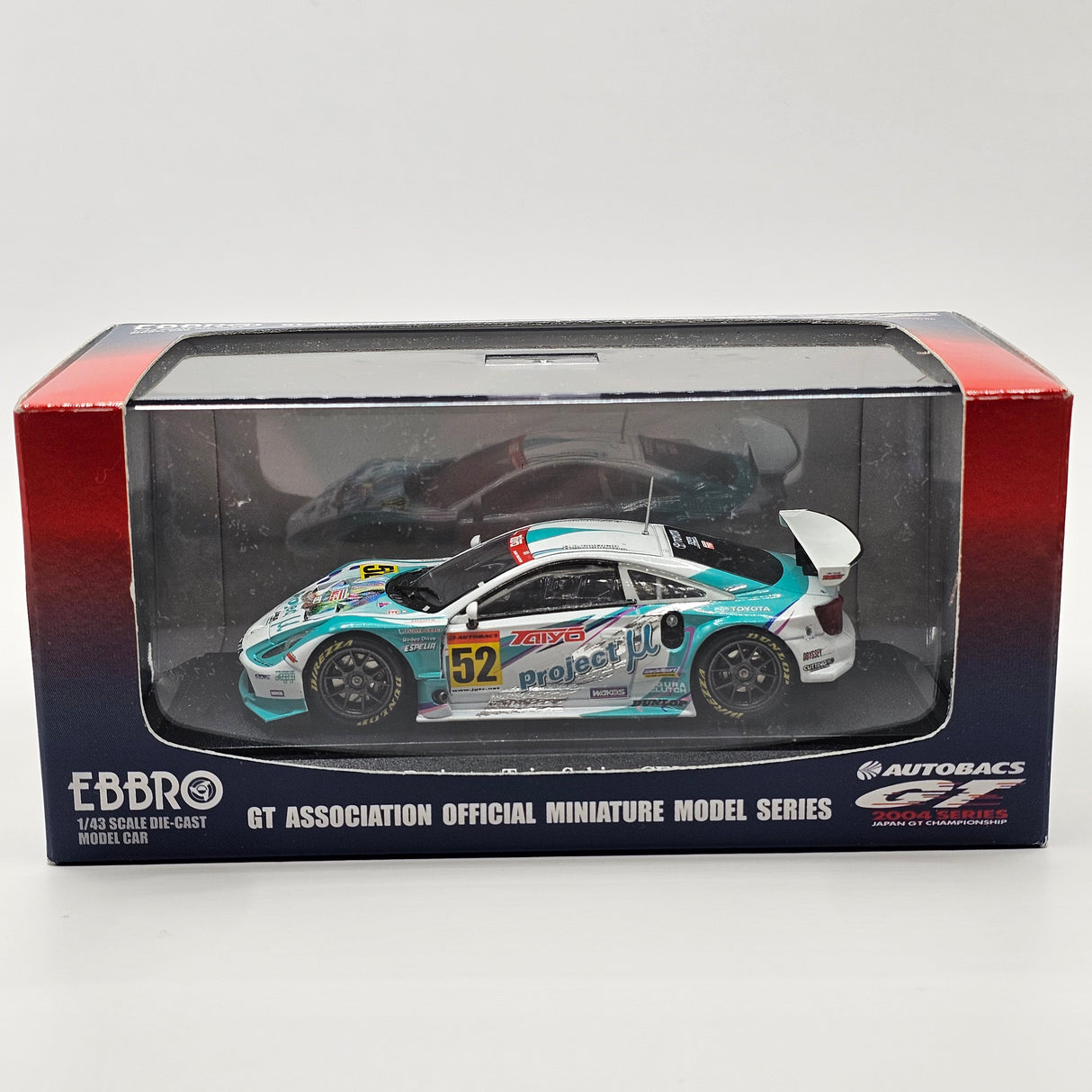 EBBRO Toyota Celica #52 Team Cerumo Project u JGTC GT300 2004 1/43 Scale