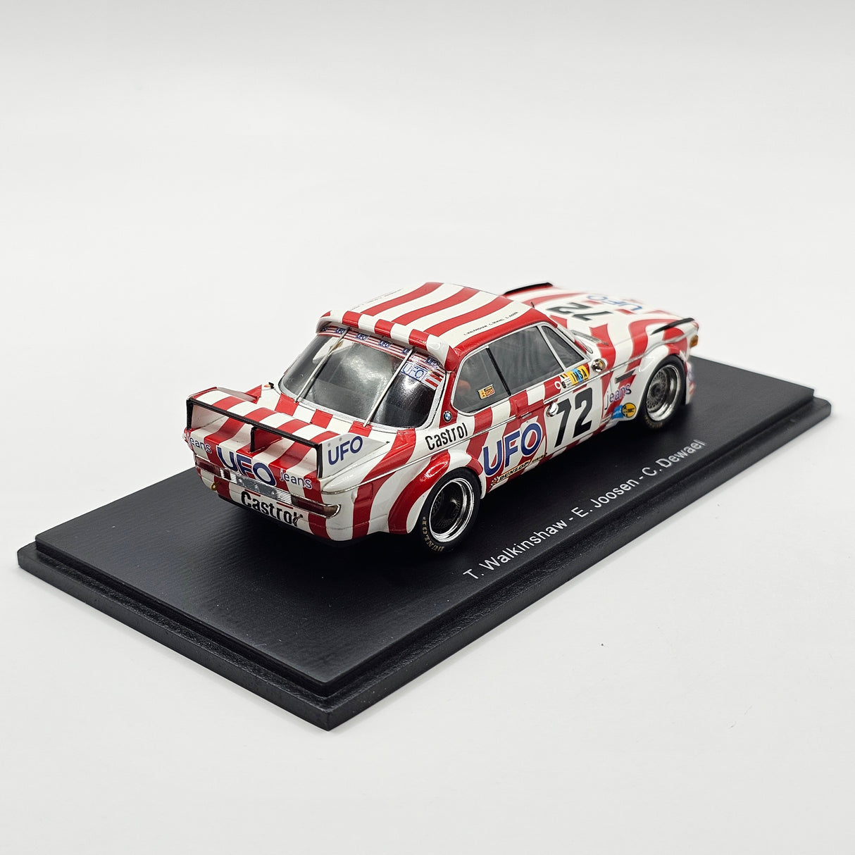 Spark BMW 3.0 CSL #72 Luigi Racing 24Hrs Le Mans 1977 1/43 Scale S1574