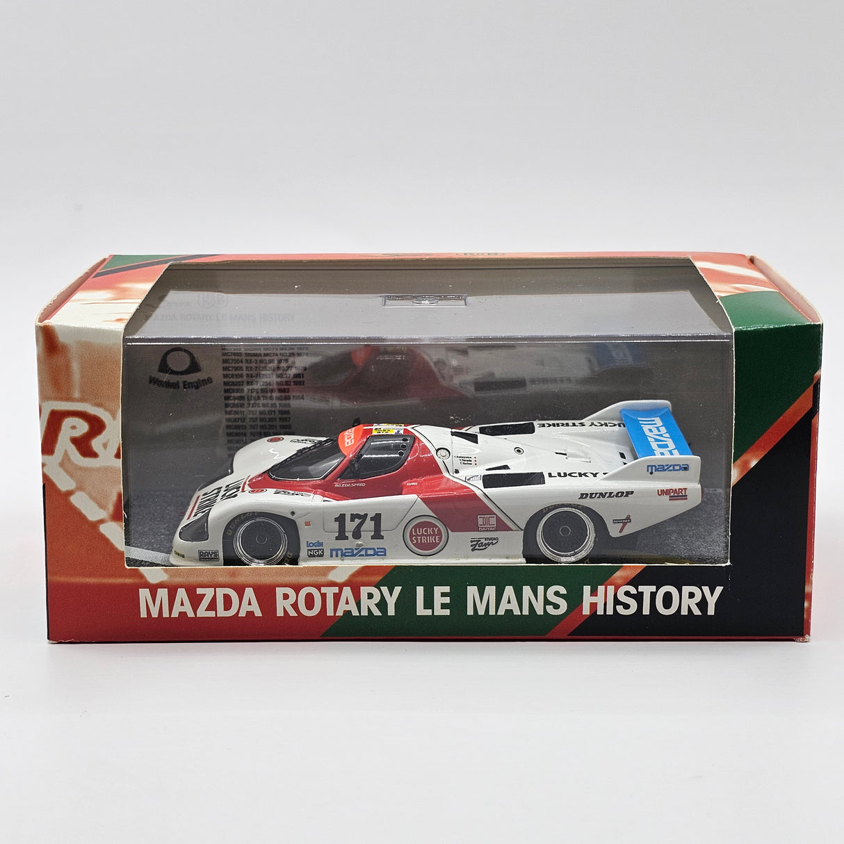 Spark Mazda 757 #171 Mazdaspeed Le Mans 24Hrs 1986 Rotary History 1/43 Scale
