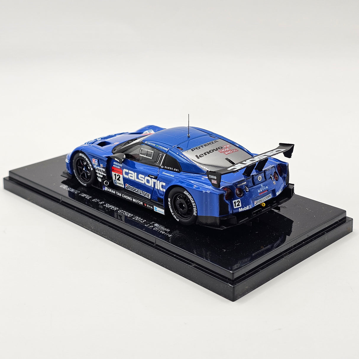 EBBRO Nissan GT-R #12 Calsonic Team Impul Super GT GT500 2013 1/43 Scale
