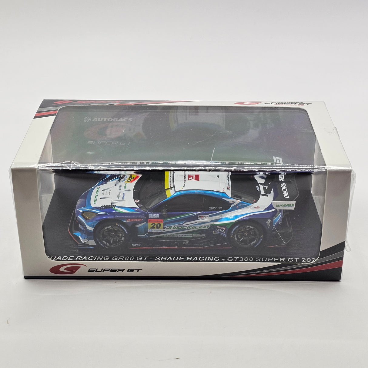 Spark Toyota GR86 #20 SHADE Racing Super GT GT300 2024 1/43 Scale SGT170