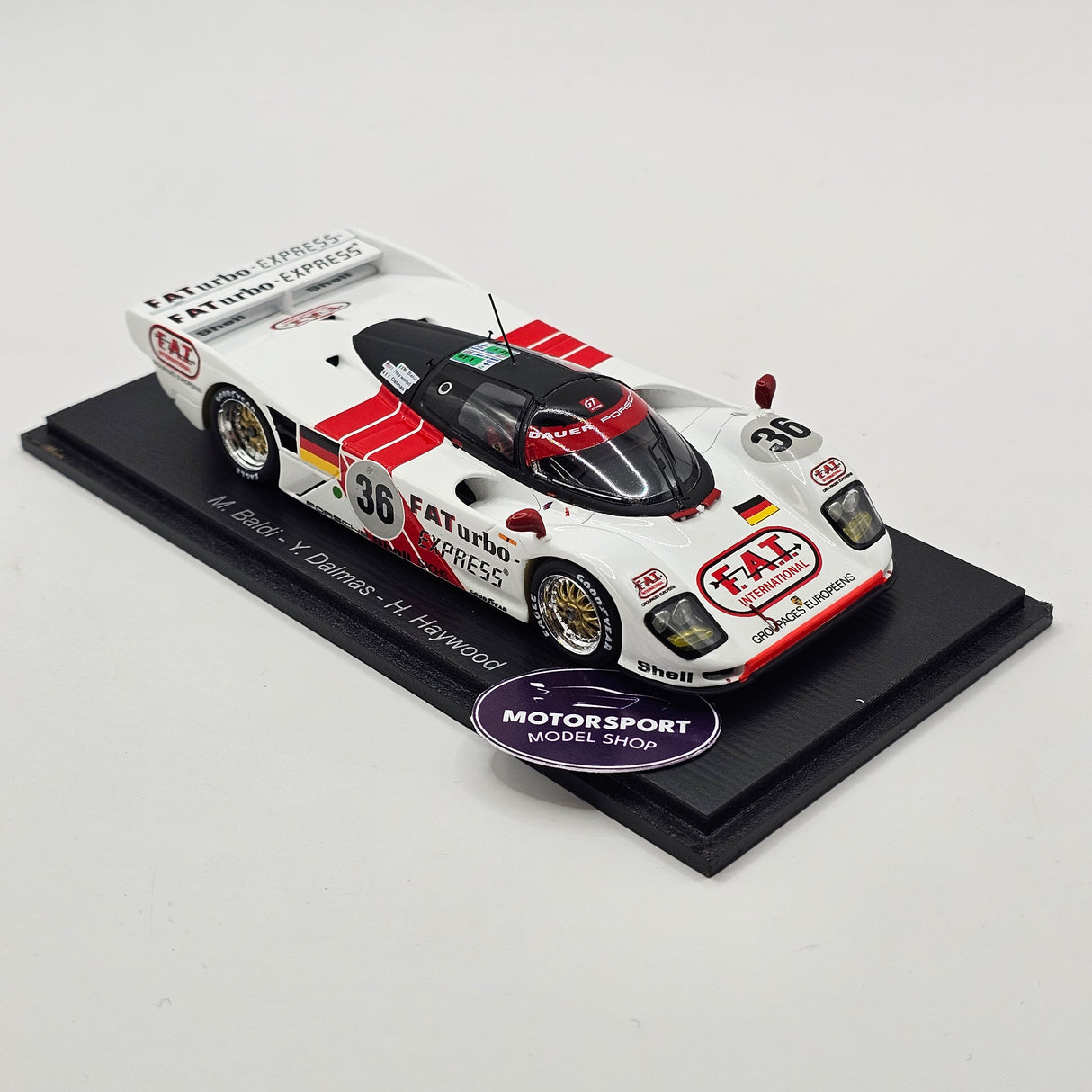 Spark Porsche Dauer 962 #36 Le Mans Porsche Team 24Hrs Le Mans 1994 Winner 1/43 Scale