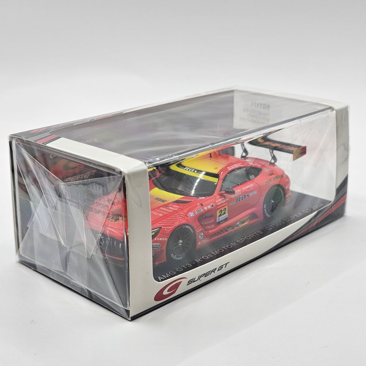 Spark Mercedes AMG GT3 Evo #22 R'Qs Motor Sports Super GT GT300 2024 1/43 Scale