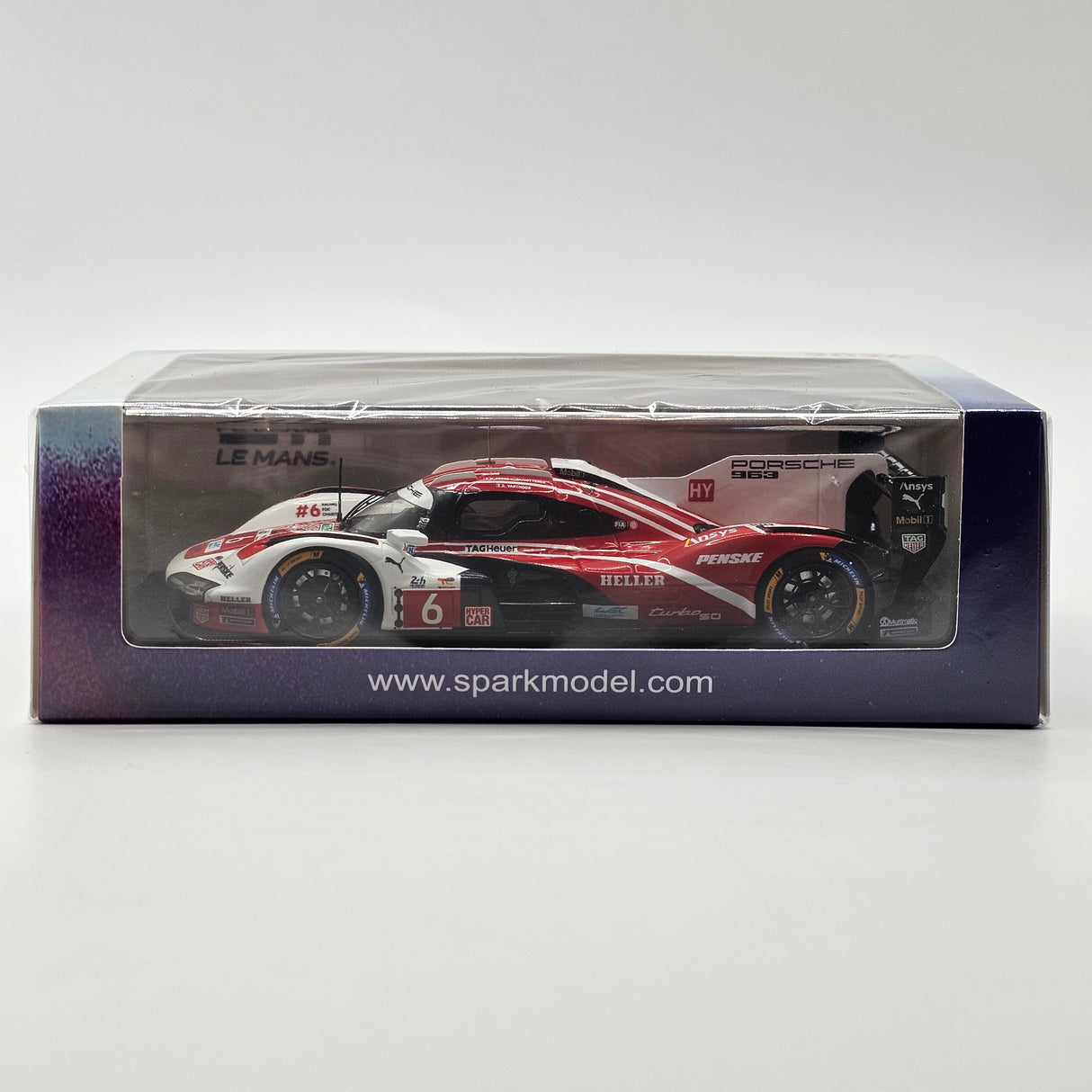 Spark Porsche 963 #6 Porsche Penske Motorsport 24Hrs Le Mans 2024 1/43 Scale S9114