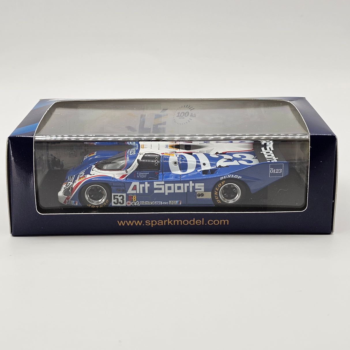 Spark Porsche 962C #53 Team Schuppan 24Hrs Le Mans 1991 1/43 Scale S9890