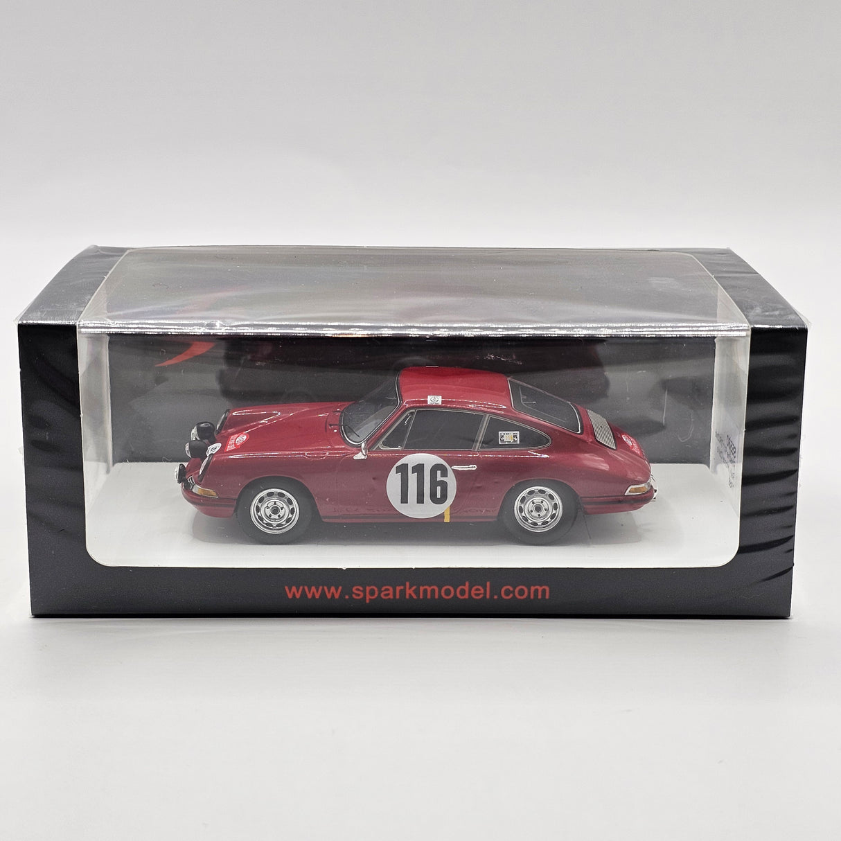 Spark Porsche 911 T/R #116 2nd Rally Monte Carlo 1968 1/43 Scale S5580