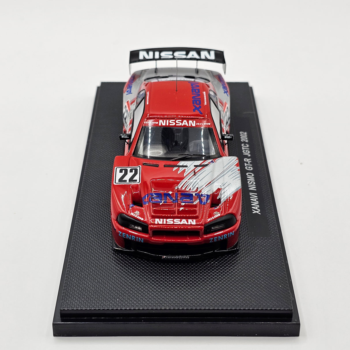 EBBRO P4 Nissan Skyline GT-R #22 Xanavi Nismo JGTC 2002 Resin Collection 1/43 Scale