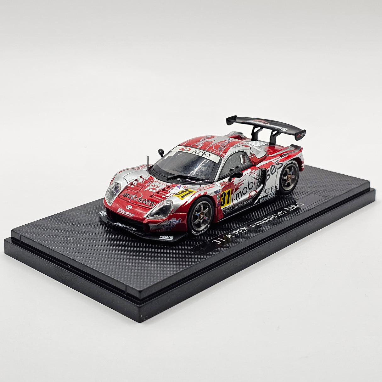 EBBRO Toyota MR-S #31 A'PEX with apr i-mobisses JGTC GT300 2004 1/43 Scale