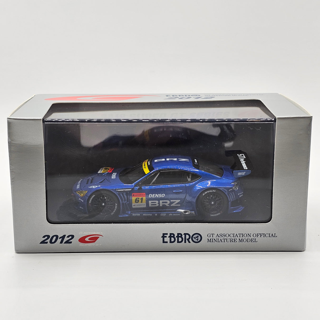 EBBRO Subaru BRZ #61 R&D Sport Tokyo Motor Show 2011 Super GT GT300 1/43 Scale