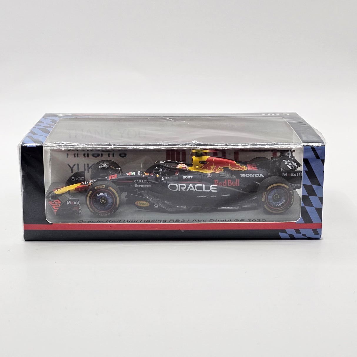 Spark Red Bull Racing RB21 #22 Yuki Tsunoda Abu Dhabi F1 GP 2025 1/43 Scale S9680